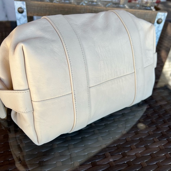 Vintage Coach Bone Ivory Soft Satchel #4055 Dr.’s Satchel - Picture 11 of 15